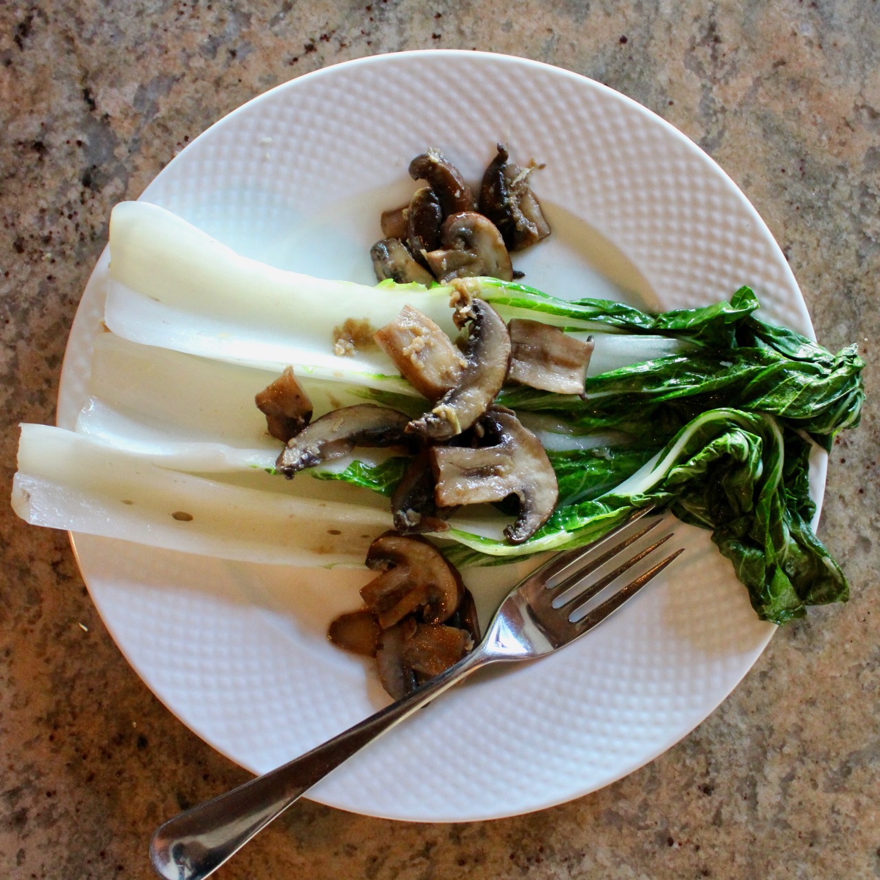 Garlicky Shroomy Ginger Bok Choy Generative Wellness